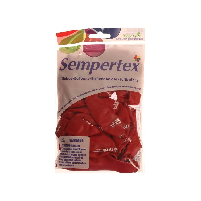 Воздушный шар латексный 12" &laquo;Только для тебя...&raquo;, пастель, цвет красный, 15 шт.