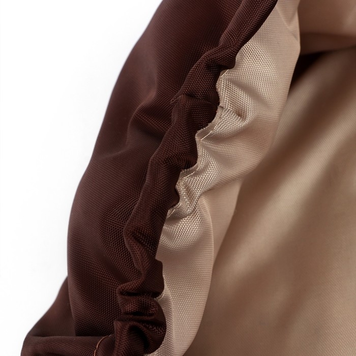 Лежанка для кошек и собак двусторонняя с игрушкой «Кофе с молоком» 50-30х12 см Лежанка для кошек и собак двусторонняя с игрушкой «Кофе с молоком» 50-30х12 см