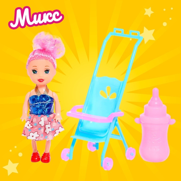 Кукла малышка «Ева» с аксессуарами, МИКС Кукла малышка «Ева» с аксессуарами, МИКС