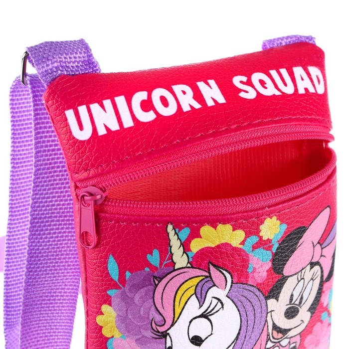 Сумка поясная детская, 11х16 см, Минни Маус Сумка поясная детская, 11х16 см, Минни Маус