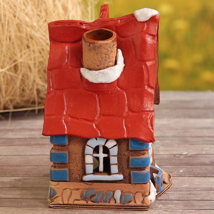 Аромалампа Домик «Катрин», ручная работа, микс 9,5 см Аромалампа Домик «Катрин», ручная работа, микс 9,5 см