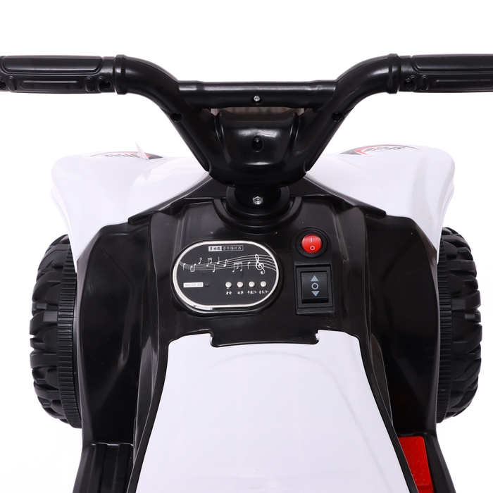 Электромобиль «Квадроцикл», цвет белый Электромобиль «Квадроцикл», цвет белый