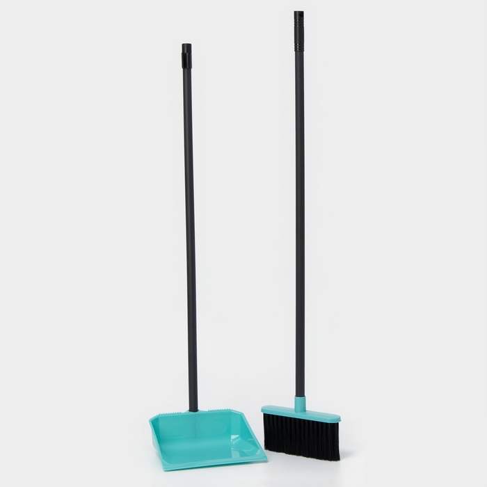 Щётка для пола с совком «Практик», цвет МИКС Щётка для пола с совком «Практик», цвет МИКС