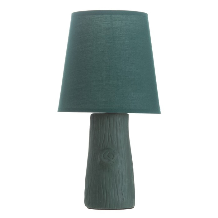 Настольная лампа Настольная лампа "Пино" Е14 40Вт зеленый 18х18х35см RISALUX