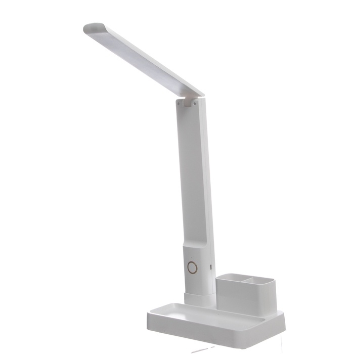 Лампа настольная Лампа настольная "Отличник" 5Вт LED 2700-6500К USB 1200mAh диммер 16х10х30см