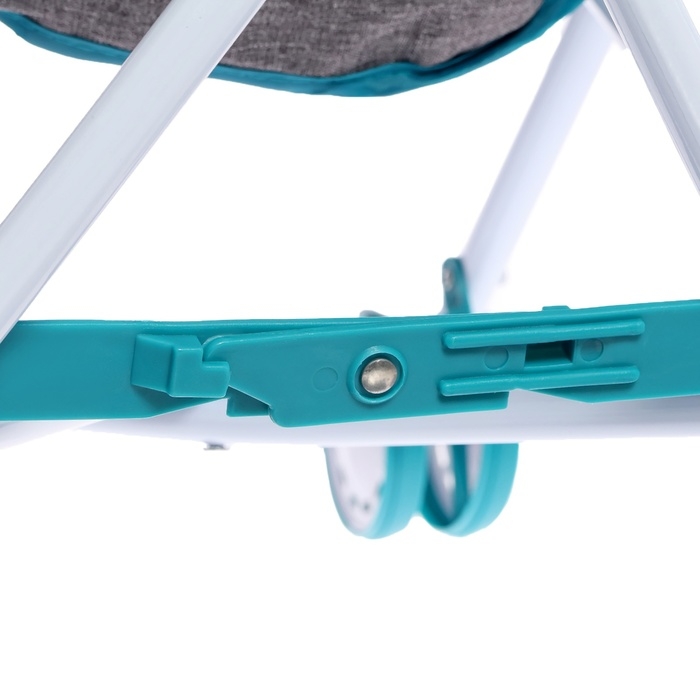 Коляска для кукол «Прогулка», трость, металлический каркас Коляска для кукол «Прогулка», трость, металлический каркас