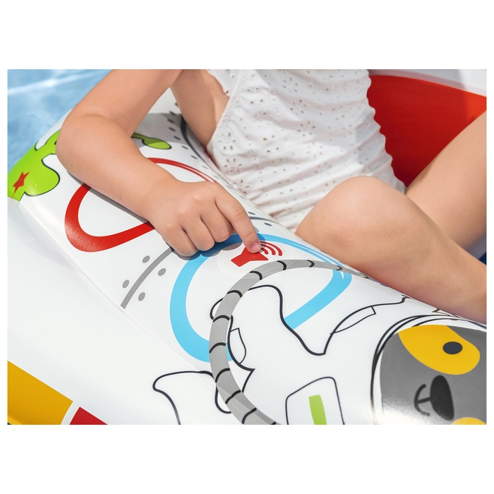 Лодочка для плавания детская, 104х99 см, со звуком, от 3 лет, 34178 Лодочка для плавания детская, 104х99 см, со звуком, от 3 лет, 34178