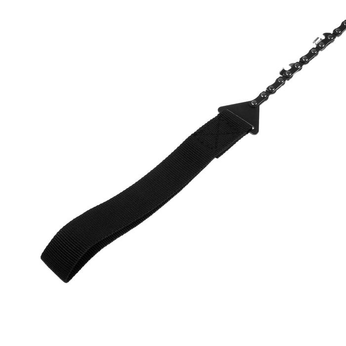 Пила ручная цепная ТУНДРА, карманная, походная, чехол-кобура, зуб через звено, 1000 мм Пила ручная цепная ТУНДРА, карманная, походная, чехол-кобура, зуб через звено, 1000 мм