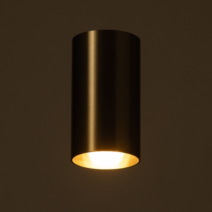 Светильник Светильник "Бинел" GU10 бронзовый 6х6х11 см