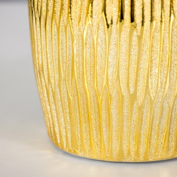 Настольная лампа Настольная лампа "Селеста" Е14 40Вт золото 22х22х28 см RISALUX