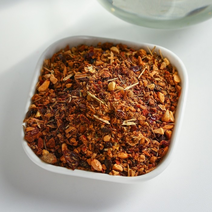 Ягодно-травяной чай «Сибирского здоровья»: облепиха, шиповник, зелёное яблоко, чага, зверобой, 50 г. Ягодно-травяной чай «Сибирского здоровья»: облепиха, шиповник, зелёное яблоко, чага, зверобой, 50 г.