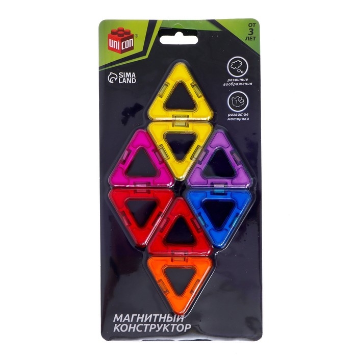 Конструктор магнитный Magical Magnet, 8 деталей Конструктор магнитный Magical Magnet, 8 деталей