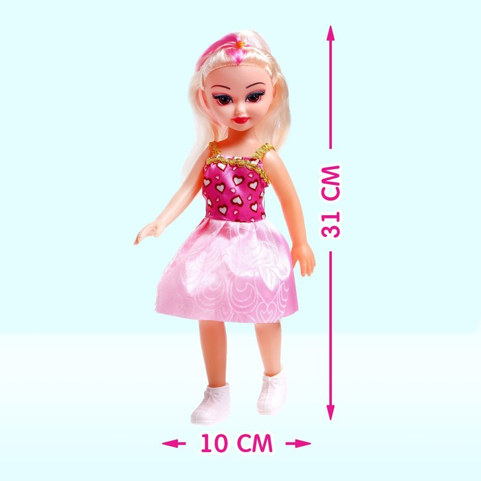 Кукла «Даша» в платье, 31 см