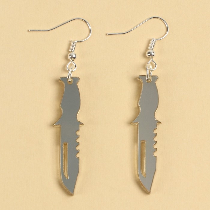 Серьги «Не беси», 6 х 9 см Серьги «Не беси», 6 х 9 см