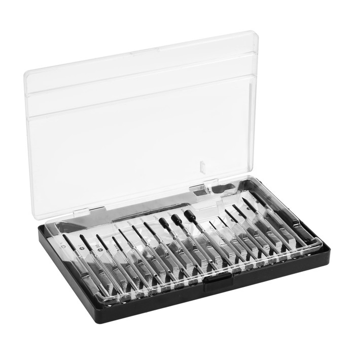 Набор отверток для точных работ ТУНДРА, PH - SL - Hex - M, 16 шт. Набор отверток для точных работ ТУНДРА, PH - SL - Hex - M, 16 шт.