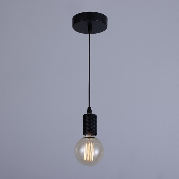 Светильник Светильник "Скин" Е27 40Вт черный 10х10х16-60см