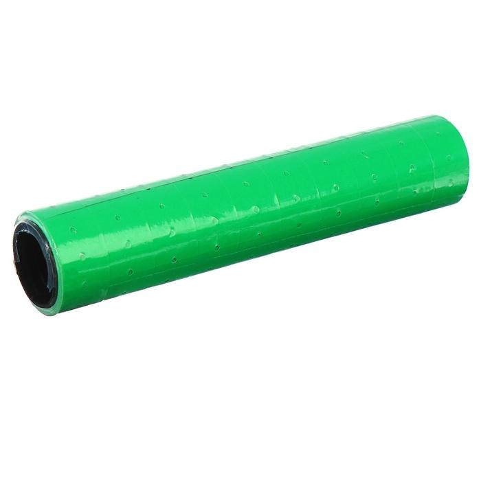 Ценники самоклеящиеся для этикет-пистолета, 12 х 21 мм, в 1 рулончике 200 штук, набор из 10 рулончиков, зелёный Ценники самоклеящиеся для этикет-пистолета, 12 х 21 мм, в 1 рулончике 200 штук, набор из 10 рулончиков, зелёный