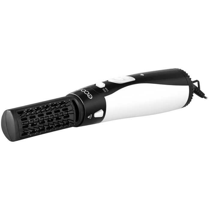 Фен-щётка Econ ECO-BH05B, 1000 Вт, 1 скорость, 2 температурных режима,  чёрно-белый Фен-щётка Econ ECO-BH05B, 1000 Вт, 1 скорость, 2 температурных режима,  чёрно-белый