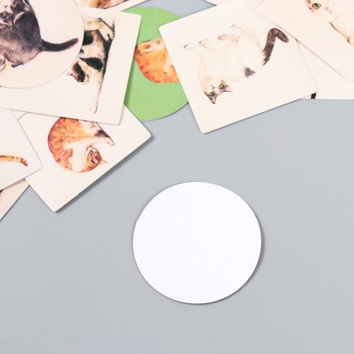 Набор наклеек Набор наклеек "Котейки" 40 шт в коробочке 3,8х3,8 см