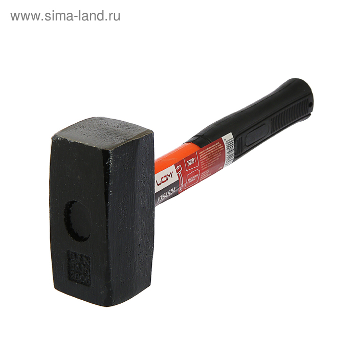 Кувалда ЛОМ, фиберглассовая рукоятка, 2 кг Кувалда ЛОМ, фиберглассовая рукоятка, 2 кг