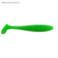 Виброхвост Helios Shaggy Electric green, 8.5 см, 5 шт. (HS-16-007)