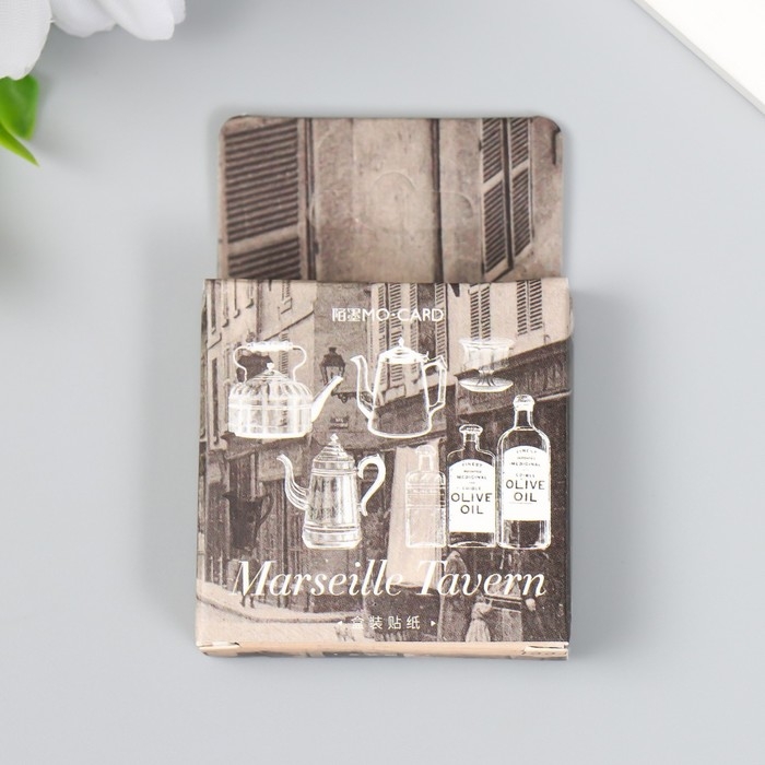 Наклейки для творчества Наклейки для творчества "Таверна" набор 46 шт 4,4х4,4х1,1 см