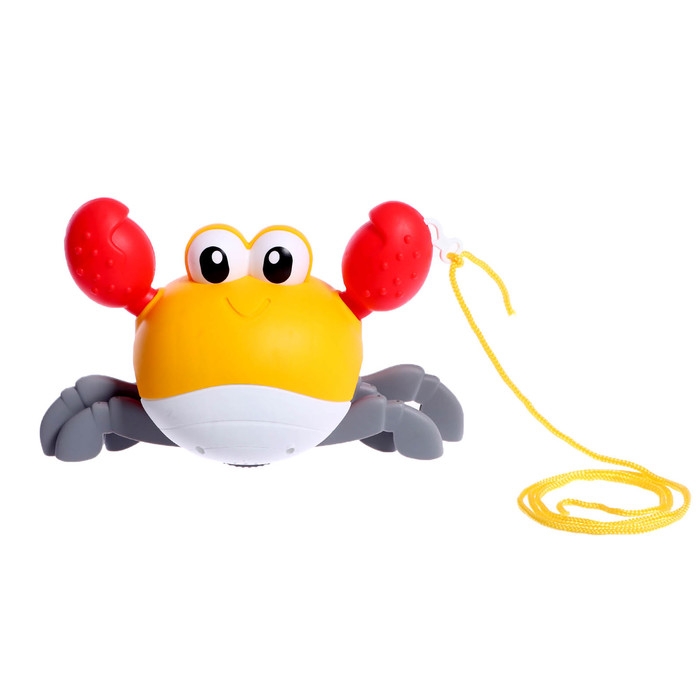 Заводная игрушка «Весёлый крабик», цвета МИКС Заводная игрушка «Весёлый крабик», цвета МИКС