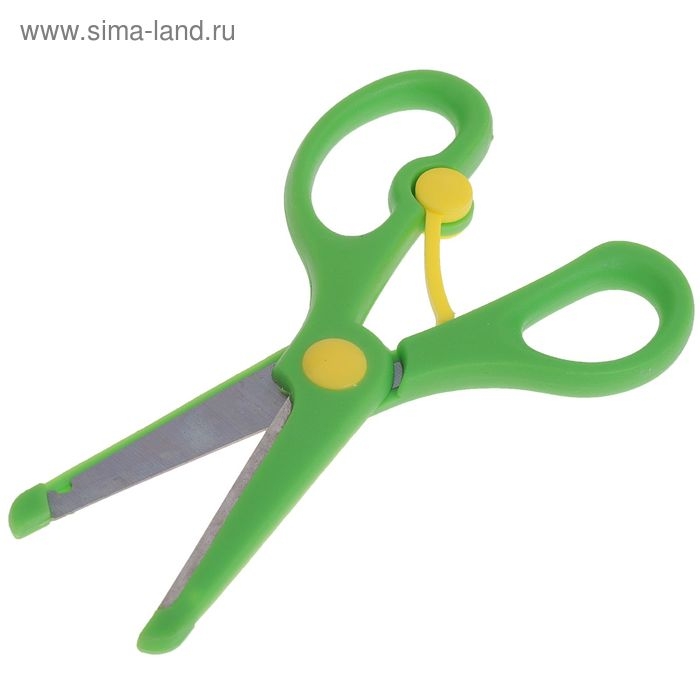 Ножницы пластиковые 13 см, фиксатор, с металлическими лезвиями и закруглёнными концами, безопасные, МИКС Ножницы пластиковые 13 см, фиксатор, с металлическими лезвиями и закруглёнными концами, безопасные, МИКС