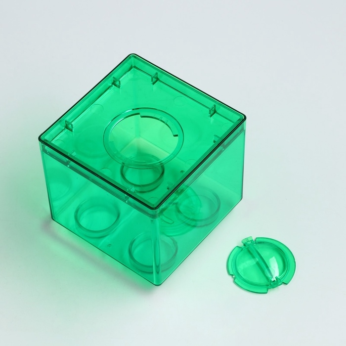 Копилка конструктор, зеленая Копилка конструктор, зеленая