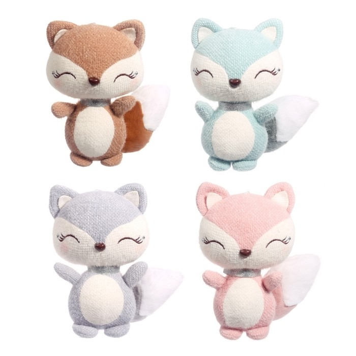 Мягкая игрушка «Лисичка», цвет МИКС Мягкая игрушка «Лисичка», цвет МИКС