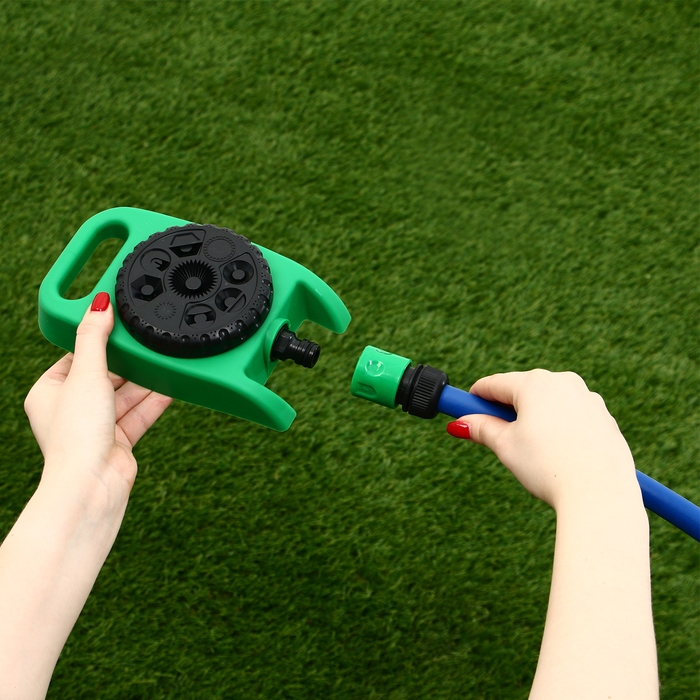 Распылитель-дождеватель, 8 режимов, под коннектор, Greengo Распылитель-дождеватель, 8 режимов, под коннектор, Greengo