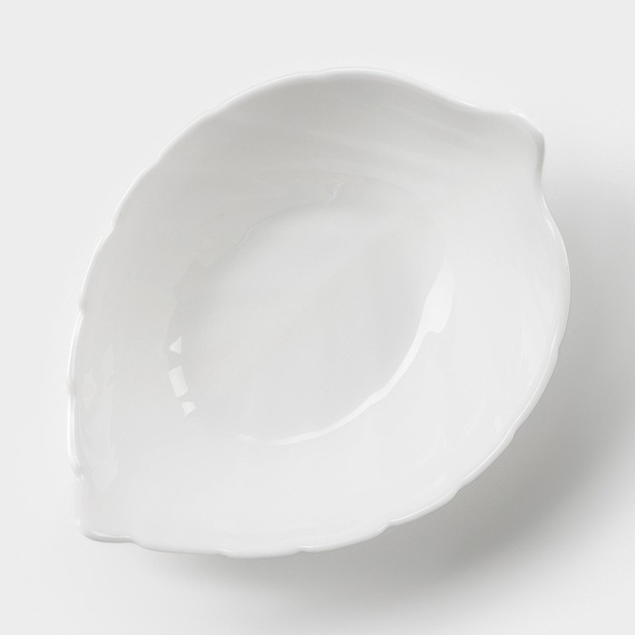 Салатник Avvir «Лист», 200 мл, 14×10,5×5 см, стеклокерамика Салатник Avvir «Лист», 200 мл, 14×10,5×5 см, стеклокерамика