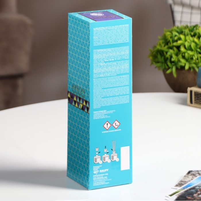 Диффузор ароматический Areon Sticks Premium Mosaik, ледяная свежесть 150 мл Диффузор ароматический Areon Sticks Premium Mosaik, ледяная свежесть 150 мл