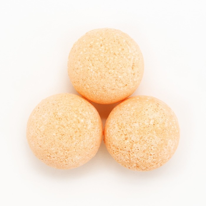 Новый Год. Подарочный набор новогодний, бомбочки для ванны, 3 х 40 г