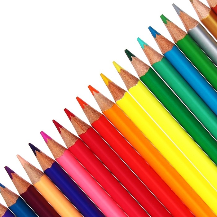 Карандаши 36 цветов Гамма Карандаши 36 цветов Гамма "Классические", трёхгранные, d=2.6 мм, картонная упаковка, европодвес 050918_10