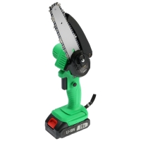 Цепная пила-высоторез аккумуляторная Zitrek GreenSaw 20 Plus, 20 В, 4/2 Ач, Li-ion, 6"