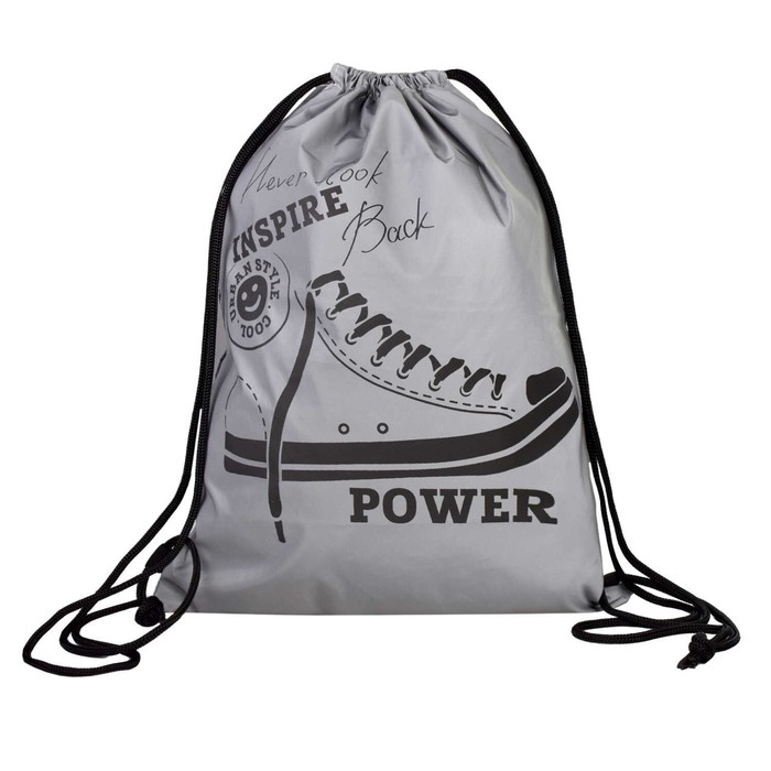 Мешок для обуви 460 х 340 мм, шелкография, светоотражающие элементы, Феникс  Мешок для обуви 460 х 340 мм, шелкография, светоотражающие элементы, Феникс "Кеды"