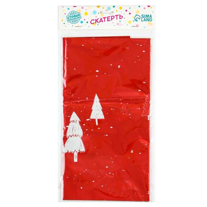 Новый год! Скатерть &laquo;Ёлочки&raquo;, 137 &times; 183 см