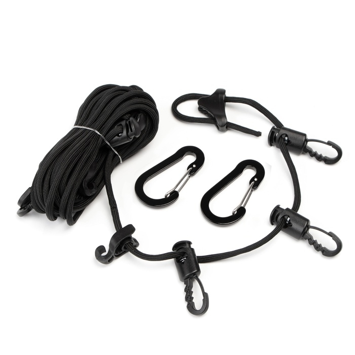 Многофункциональная туристическая веревка с подвесами, 5 м Многофункциональная туристическая веревка с подвесами, 5 м