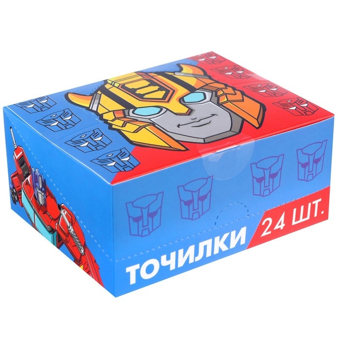 Точилка с ластиком, пластиковая, Трансформеры Точилка с ластиком, пластиковая, Трансформеры