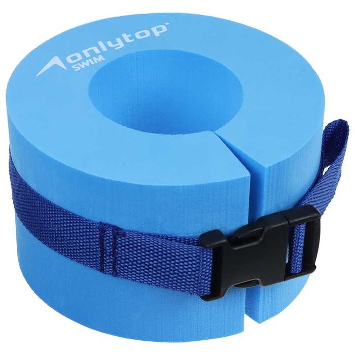 Манжеты для аквааэробики ONLYTOP, внутренний диаметр 7,7 см, цвет синий Манжеты для аквааэробики ONLYTOP, внутренний диаметр 7,7 см, цвет синий
