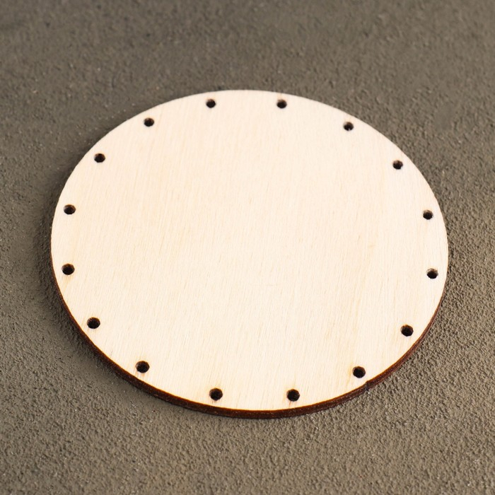 Набор для творчества  Набор для творчества "Плетение из лозы", круглая корзинка, 25,5*18,5/5 см