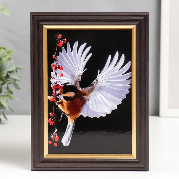 Ключница Ключница "Взмах крыльев" венге 15х21 см