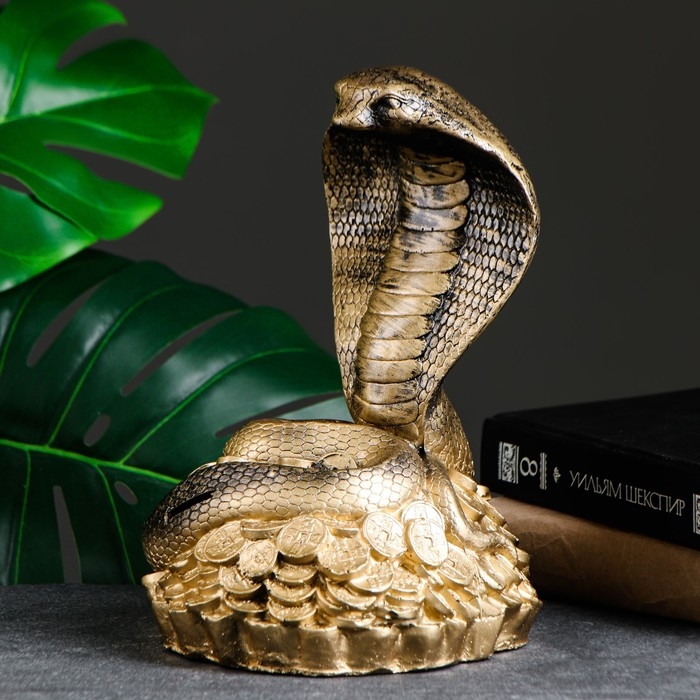 Копилка Копилка "Кобра на деньгах" 25х18х20см