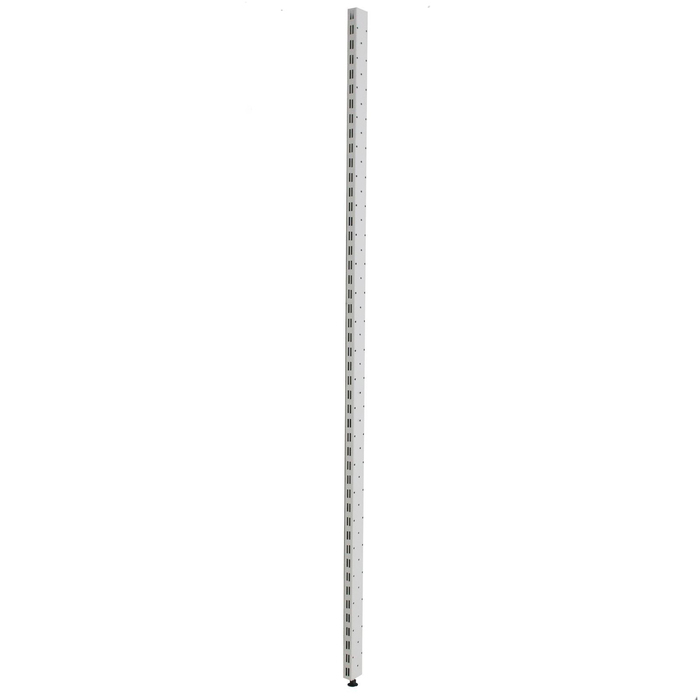 Штатив для стеллажа, двусторонний, 195 см, цвет белый Штатив для стеллажа, двусторонний, 195 см, цвет белый