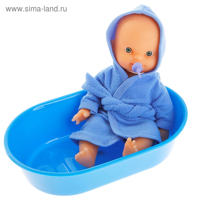 Пупс в ванночке, цвета МИКС Пупс в ванночке, цвета МИКС