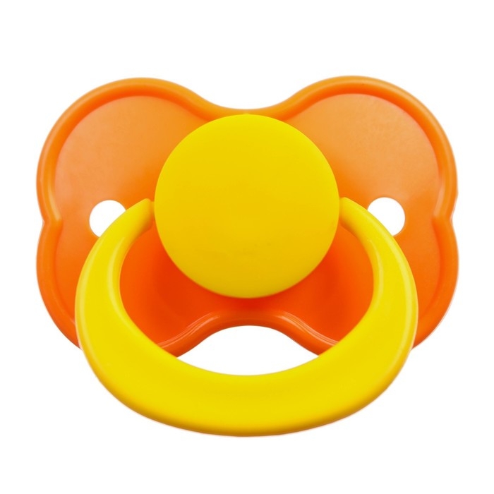 Соска - пустышка латексная ортодонтическая, от 0 мес., цвет МИКС Соска - пустышка латексная ортодонтическая, от 0 мес., цвет МИКС