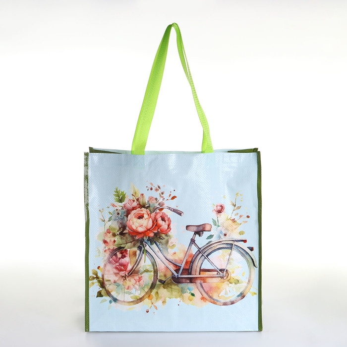 Сумка хозяйственная без застёжки, цвет разноцветный Сумка хозяйственная без застёжки, цвет разноцветный