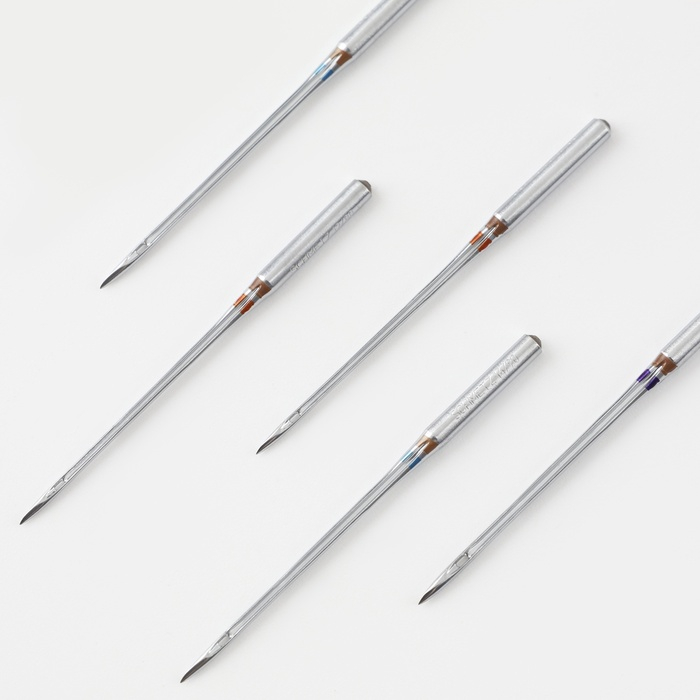 Иглы для бытовых швейных машин, для кожи, №80/90/100, 5 шт Иглы для бытовых швейных машин, для кожи, №80/90/100, 5 шт