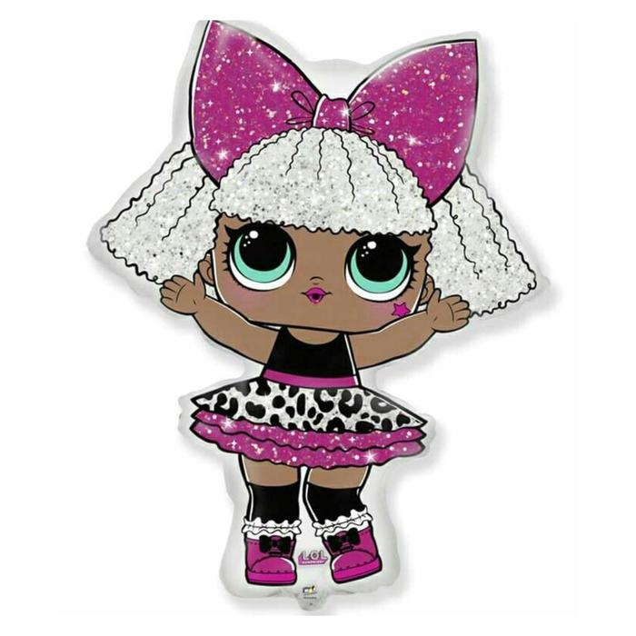 Шар фольгированный 34 Шар фольгированный 34" DIVA ЛОЛ